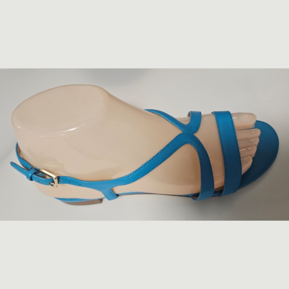Keri Strap Sandals, Nappa Leather, Blue, 5.5M, New✔️ - Picture 6 of 8